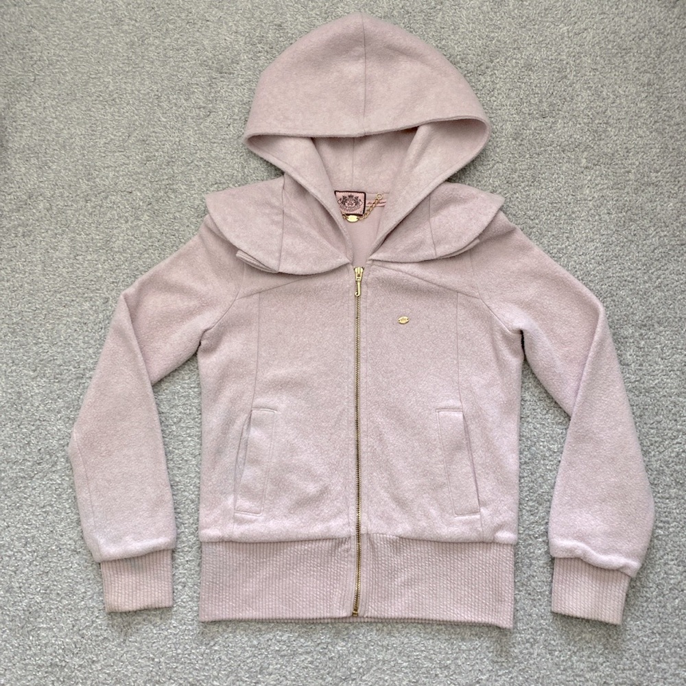 vintage juicy couture zip up sweater jacket
